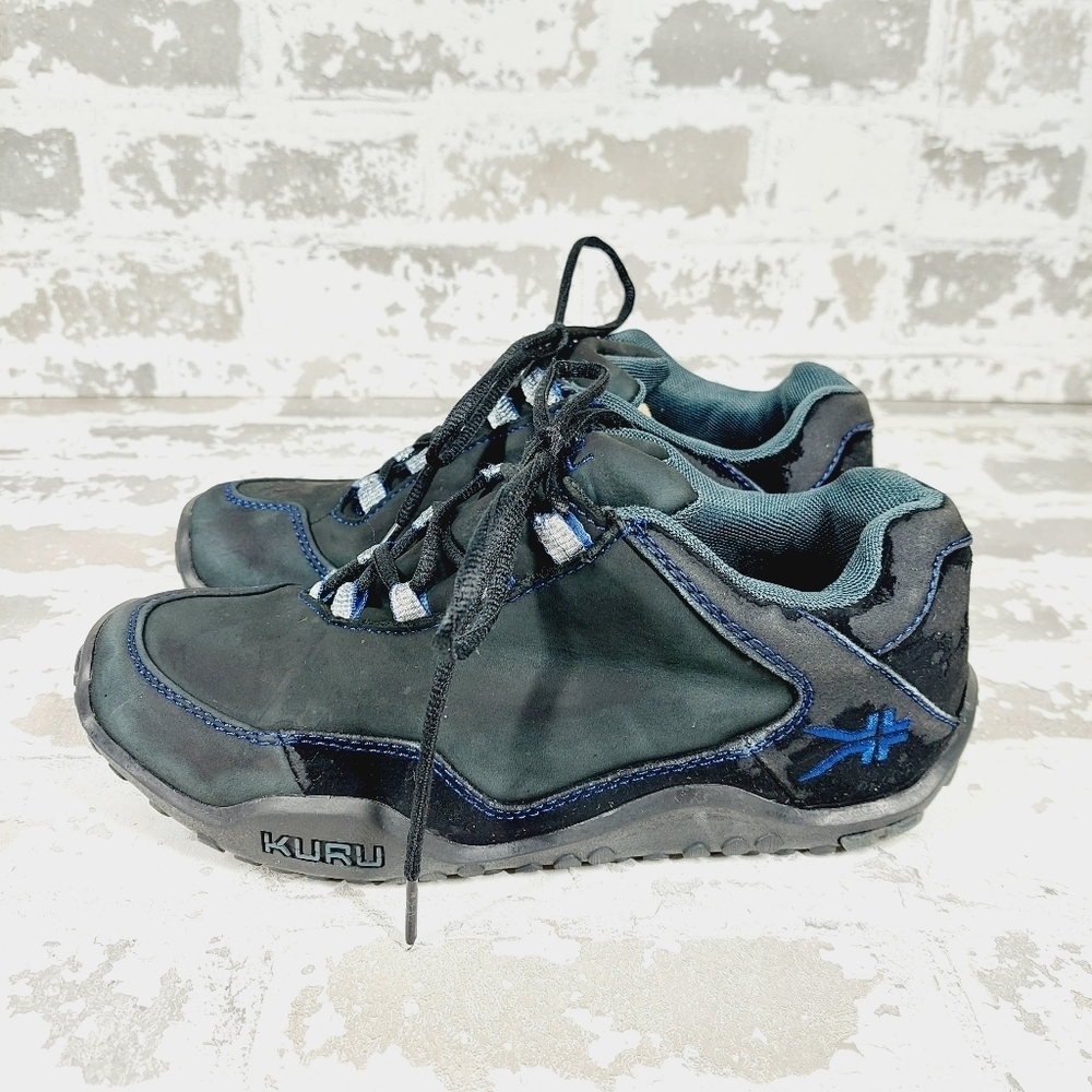 KURU Women's Black Lace-Up Hiking Outdoor  Sneakers Shoes K248